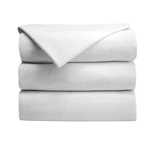 Centex T180 Blend Plain Weave, Full XL/Double XL Flat Sheet, 81x120 CS, White